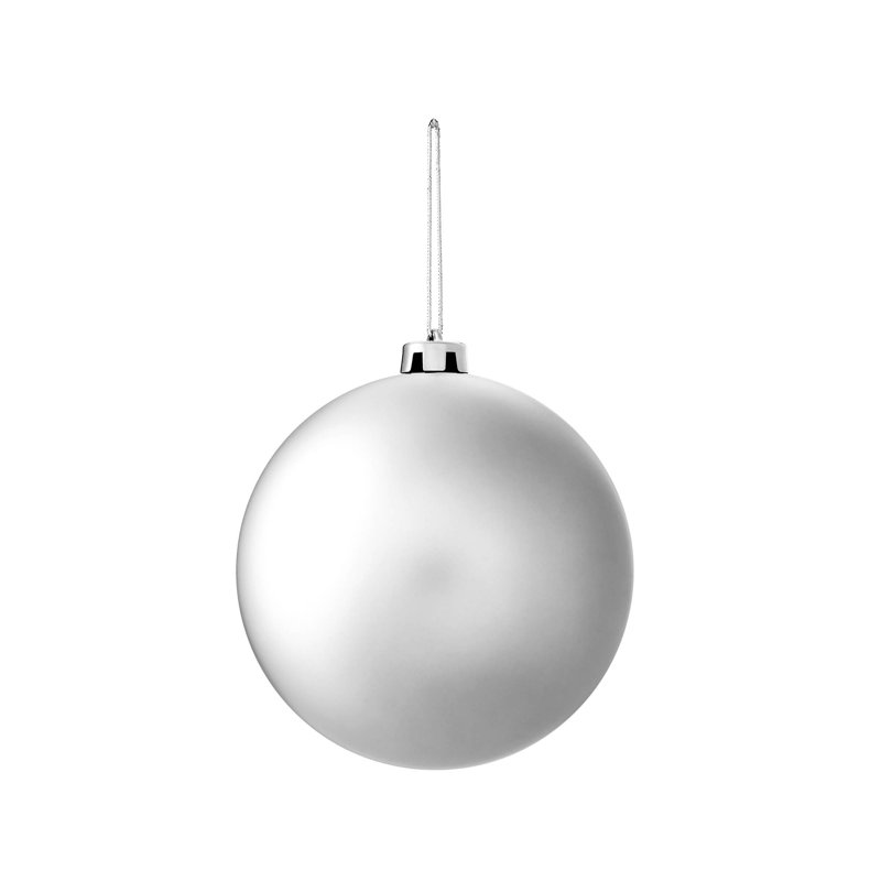 17.5cm Plastice No Bauble