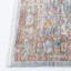 Tapis gris clair / rouille en polyester tissé à la machine Lauren Ralph Lauren Zahra-55082561
