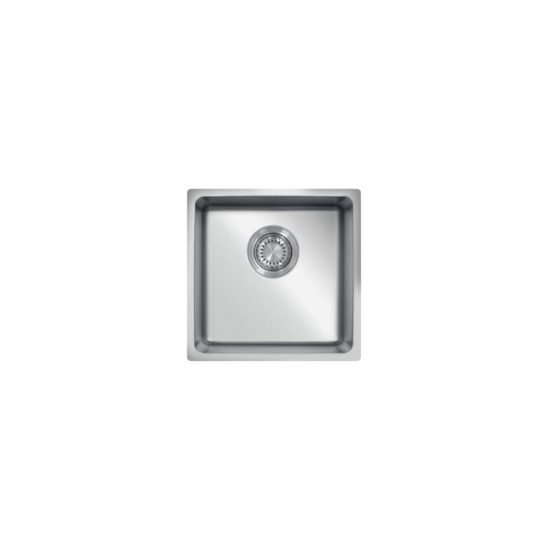 Ukinox 440mm W Single Bowl Stainless Steel Kitchen Sink