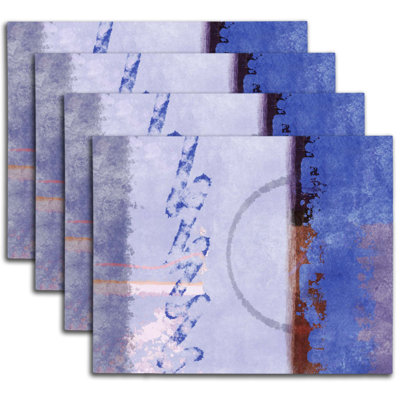 Napperon abstrait en polyester