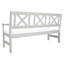 Bradon Solid Wood Pine Outdoor Bench-38420800-49501997