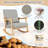 Isnesh Solid Wood Rocking Chair