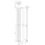 Revive Vertical Oval Panel Radiators-35270051