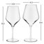 Signature-Greenwich Libbey 12-Piece Wine Glass Party Set for Red and White Wines