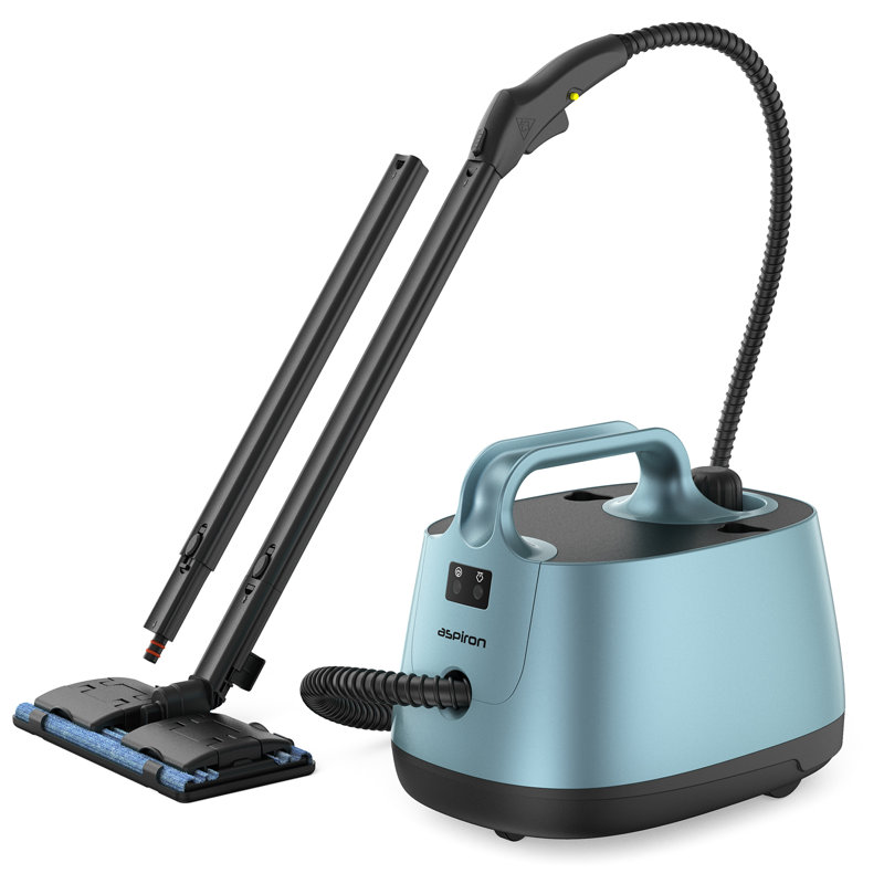 Nettoyeur à vapeur, vadrouille à vapeur puissante et polyvalente à main 293 ° F 58 PSI pour usage domestique, 21 accessoires, capacité de 50 oz, cuiseur à vapeur robuste pour tapis, planchers, voitures, carreaux, nettoyage de fissures