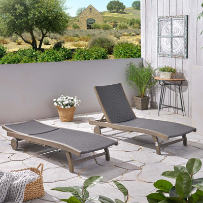 Kingsteignt Outdoor Chaise Lounge