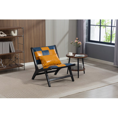 Moderne Boho Traci pour le salon, fauteuil Mid-Century avec design ergonomique et facile à assembler