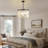 4 - Light 18" Dimmable Wood Beaded Pendant Lights-1206744487