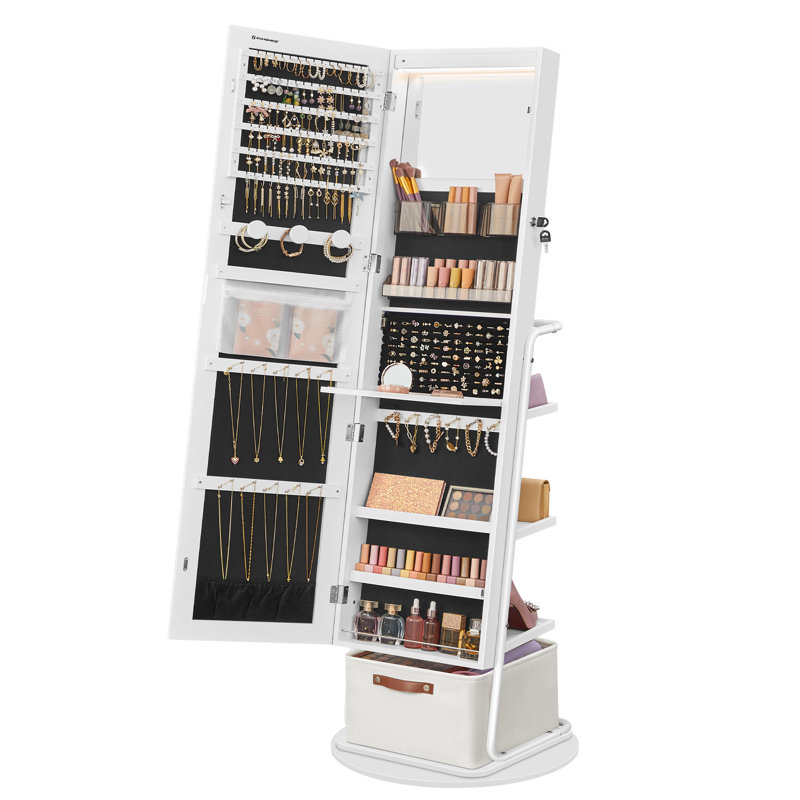 Armoire à bijoux, Blanc