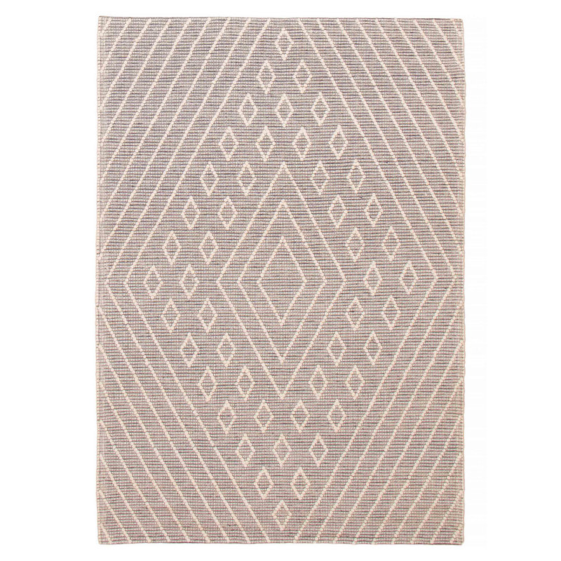 Sundari Wool Geometric Indoor Rug, Rectangle 6'1" x 8'9"