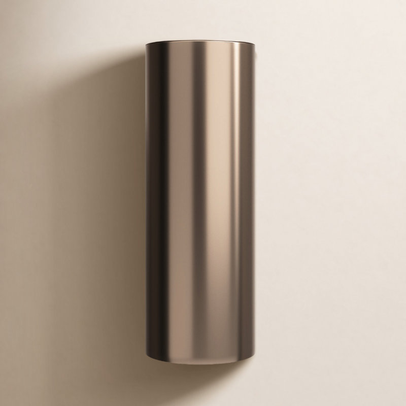 Dylan LED Wall Light, 14.25" H x 5.125" W x 5.125" D, Bronze