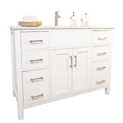 Ensemble de meuble-lavabo simple 48 "Marlene