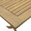 6 - Person Solid Wood Patio Dining Set Round Table