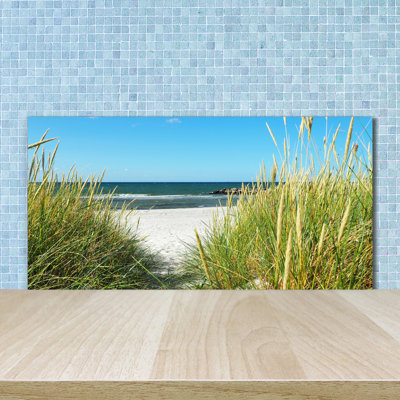 50cm W x 100cm L Glass Peel and Stick Panel