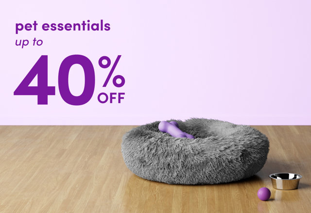 pet essentials sale.