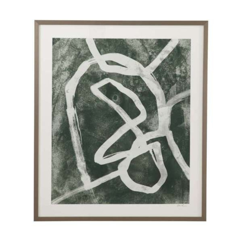 Chalk Line II Framed Print