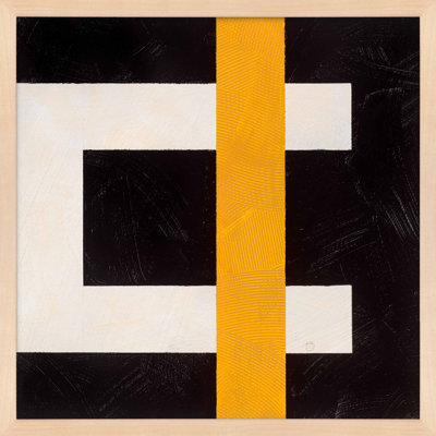 Composition with Yellow 3 Print