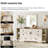 Laziza 6-Drawer Combo Dresser with Barn Doors-686151426