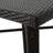 32" Square Bar Table - Elegant Backyard Furniture, All Weather And Iron, 41" H X 32.5" W D, Brown Multi Hued Outdoor & Simple Yet Classy,