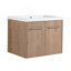 Meuble-lavabo de salle de bain avec lavabo, portes à fermeture en douceur et fixation flottante pour les salles de bain modernes-81490715