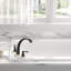 Robinet de baignoire romaine à deux poignées à fixation sur le comptoir avec valve brute-102053829