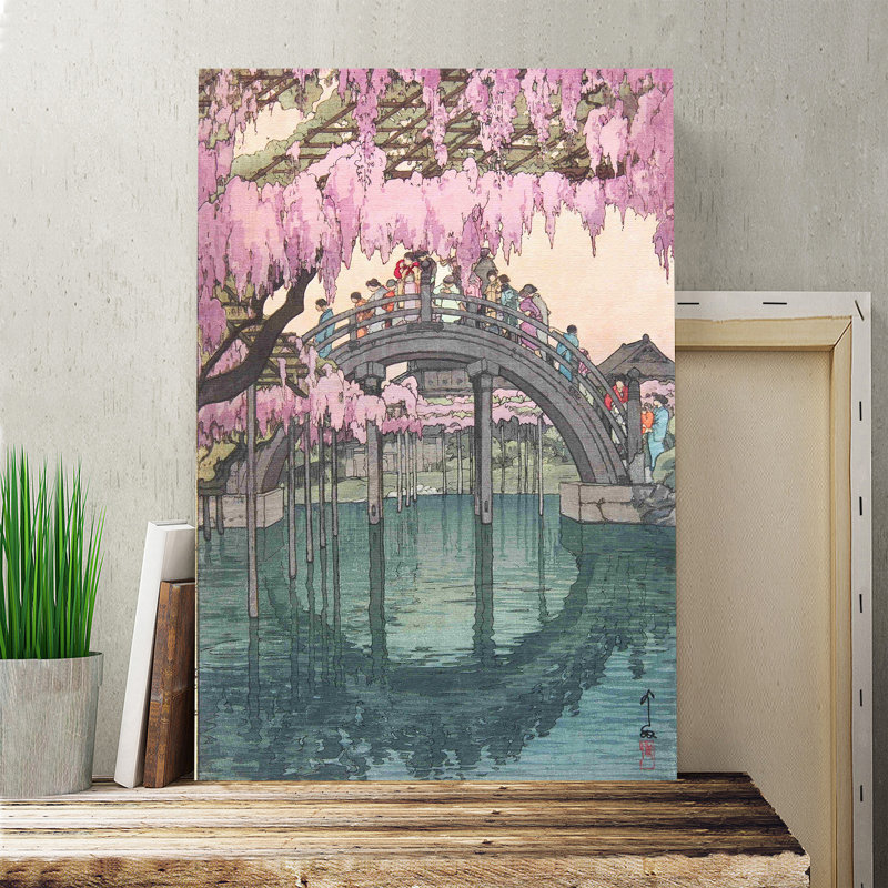 Bridge by Yoshida Hiroshi - Wrapped Canvas, 100cm H x 70cm W