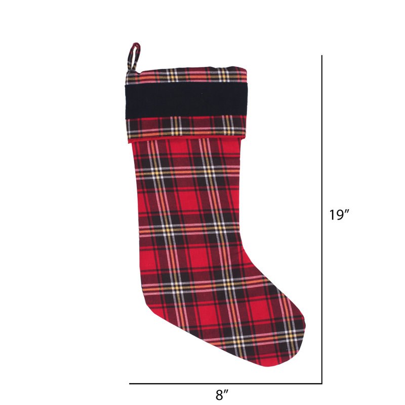 Chaussette de noël scotsman