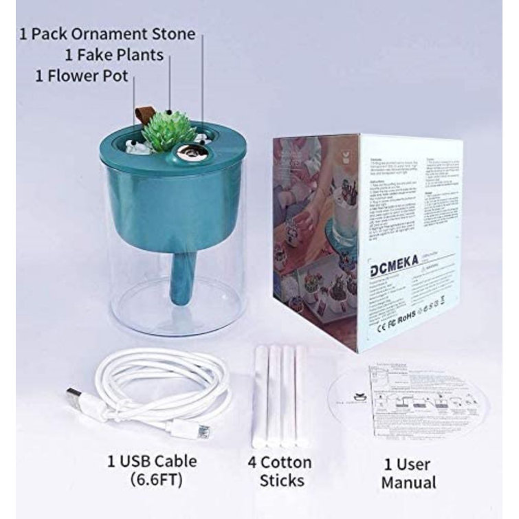 C&g Outdoors Cool Mist Ultrasonic Tabletop Humidifier with Adjustable  Humidistat for 22.17 Cubic Feet