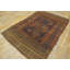 Earthy Antique Late 19th Century Tribal Geometric Afghan Baluch Rug