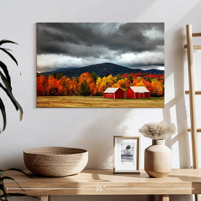 Alvord Adirondacks Autumn, 32" H x 48" W