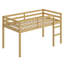 Lit mezzanine en bois avec échelle-761240861