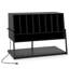 Support pour tourne-disque avec station de charge, support pour tourne-disque avec tablettes de rangement en vinyle-1165861287