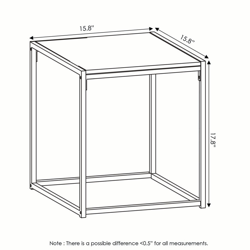 Ensemble de tables basses 3 pièces Gramercie, Americano, Noir
