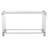 Charleston 52'' Glass Top Console Table