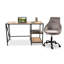 Calixte Metal Base Writing Desk