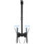Mount-It Telescoping Adjustable Height Dual TV Ceiling Mount for 32" to 77" TVs w/ Ceiling Bracket