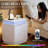 Nightstand with Adjustable Led Light and 2 Drawers-86674878-86674876