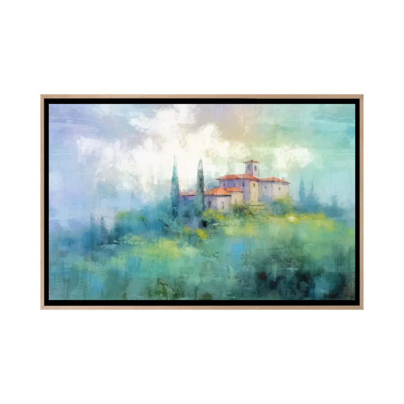 Toscane - reproduction d'art mural, H 18 po x l 26 po, Beige, Reproduction encadrée sans passe-partout