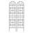 Versatile Climbing Plant Support Iron Trellis Outdoor Decor