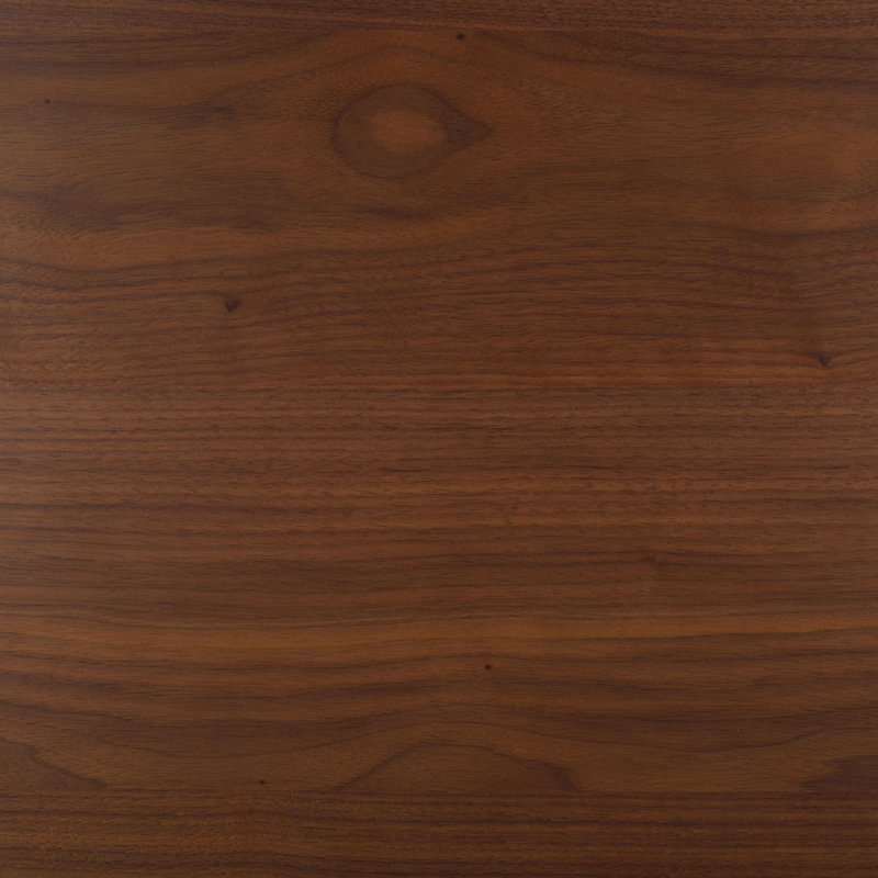 Madina Rectangle Wood Dining Table, Walnut