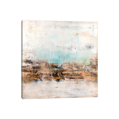 Golden Fields Touching Sky Blue by Radek Smach - Gallery-Wrapped Canvas Giclée on Canvas