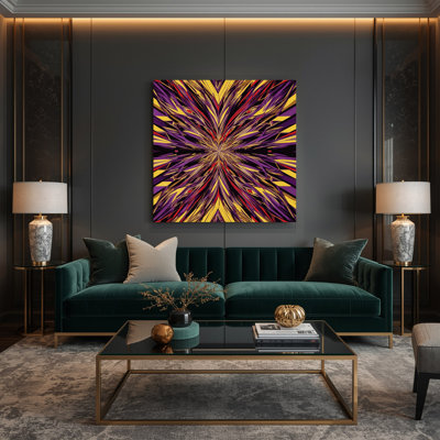 Art mural sur toile Op Art 47