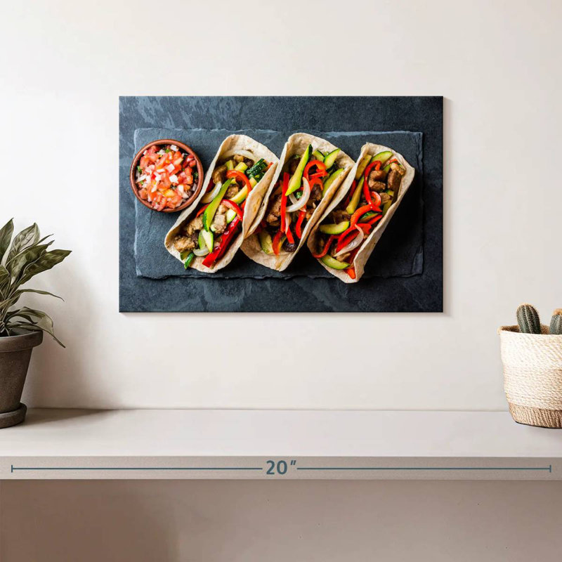 Yarlin Tacos De Cerdo, H 8 po x l 12 po