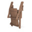 Chaise Adirondack pliante Wolak avec porte-gobelet-762678898