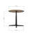 Quaniyah Glass Top Single Coffee Table