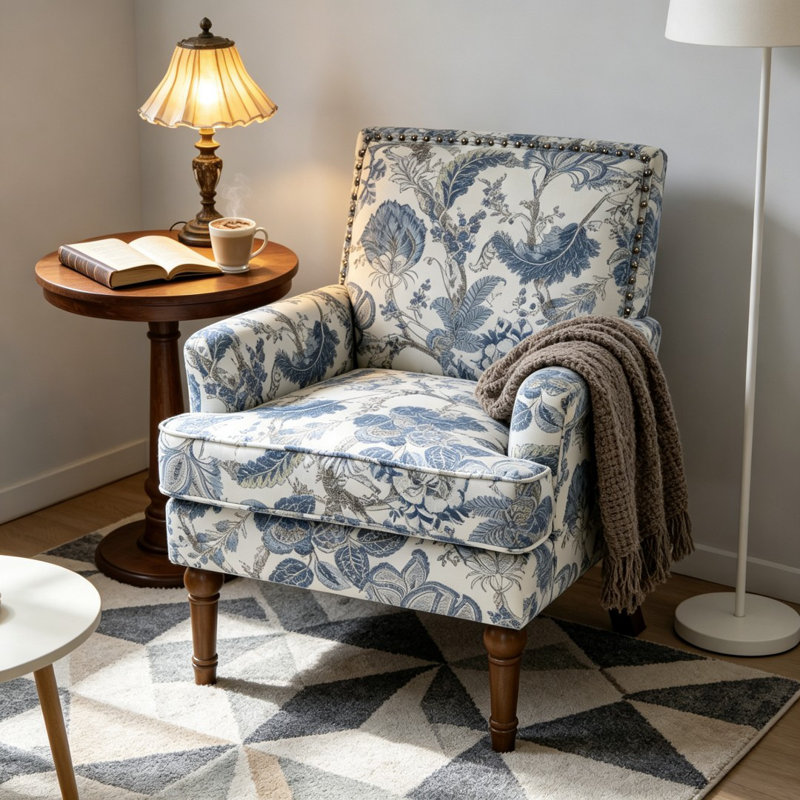fauteuil d'appoint, Bleu