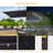 10 x 6.5' LED Patio Umbrella Market Rectangle Outdoor Umbrellas with Solar Lights-2099713652