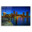 «Boston Twilight At Fan Pier» par Rick Berk, art mural en verre acrylique-704853807