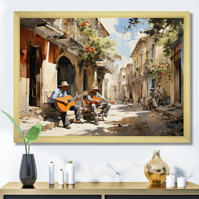 Cuba Rhythms Street II - Cuba Landscape Wall Art