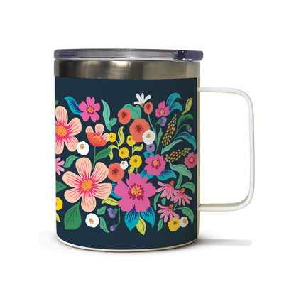 Meadow Dreams Stainless Steel Mug w/Lid 12 oz.